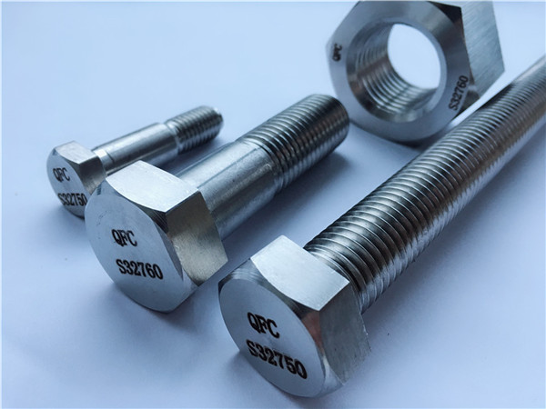 f55/s32760/1.4501/2507 hex nuts&bolts fasteners