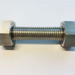 bu lông stud c / w 2 bu lông lục giác nặng